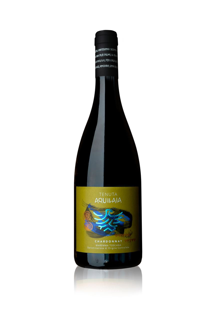 Tenuta Вино Aquilaia Шардоне біле сухе 13% 0,75л