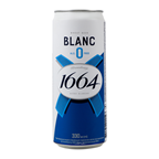 Пиво спеціальне Kronenbourg 1664 Blanc б/а світл пшен 330мл