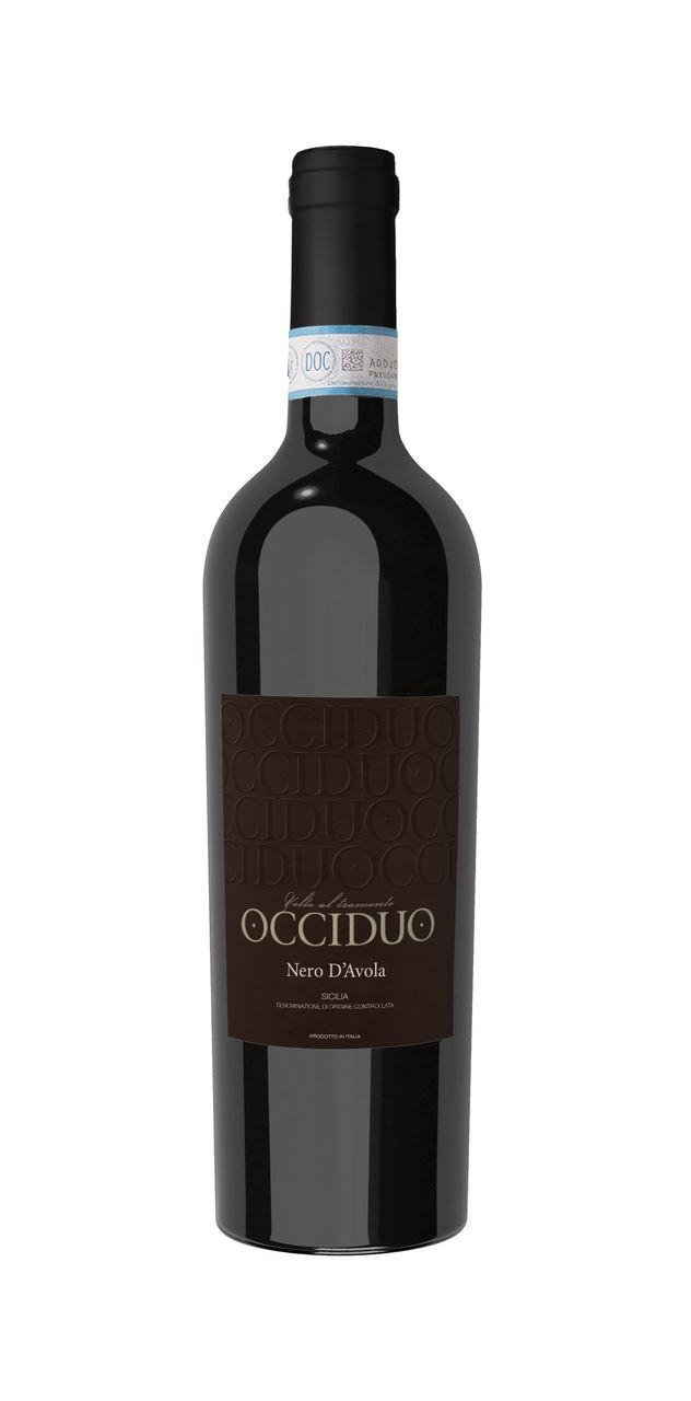 Occciduo Вино Nero D`avola Doc виноградне натуральне столове сухе червоне 0,75л