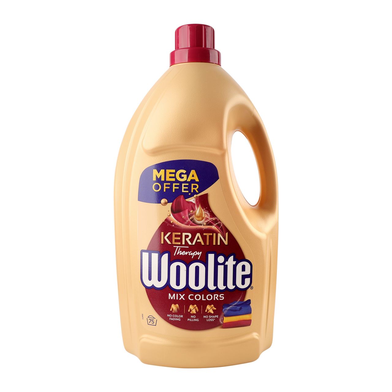 Woolite Засіб для прання Keratin для кольорових тканин 4,5л