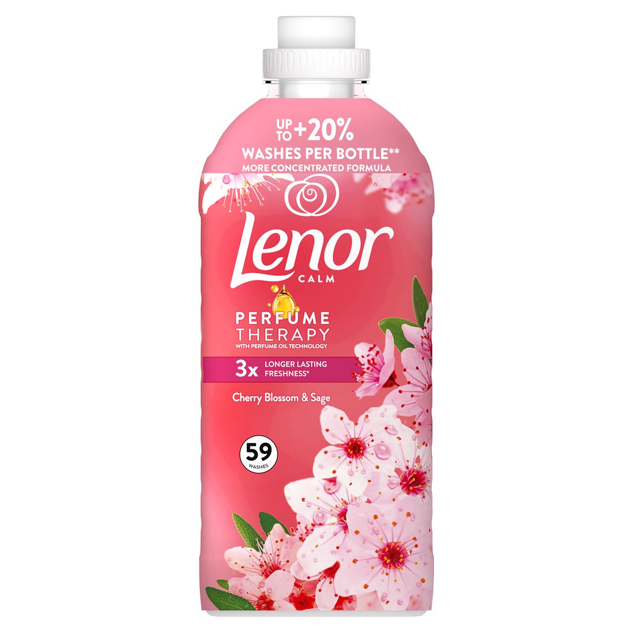Lenor Кондиціонер для білизни Вишневий цвіт та Шавлія 1,239л