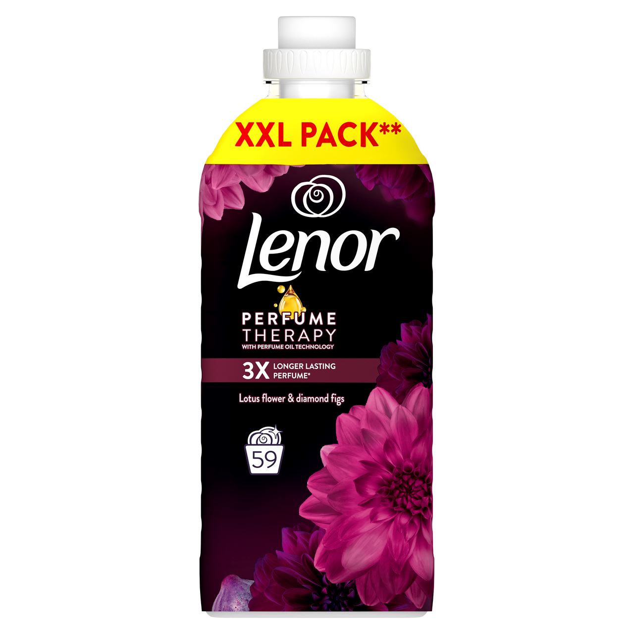 Lenor Кондиціонер Квітка Лотоса та Діамант Інжир для білизни 1,24л