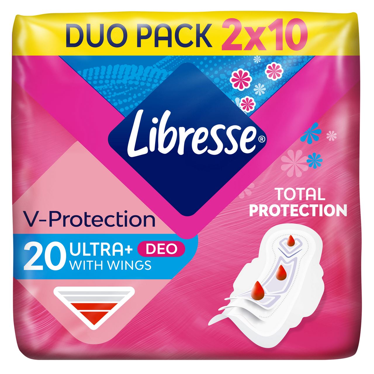 Libresse Прокладки Ultra Normal гігієнічні soft deo 20 шт