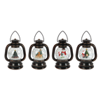 Ліхтар Tarrington House різдвяний зі світлодіодами 20 см