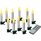 Свічки Tarrington House з кліпсами 10шт