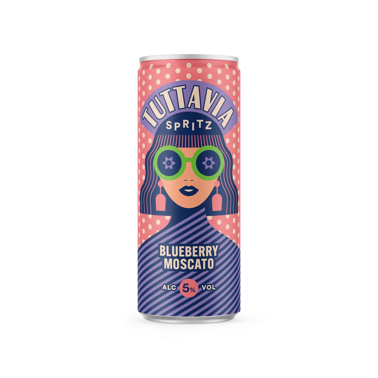 Tuttavia Шпрітс Spritz Blueberry Moscato зі смаком чорниці 0,25л