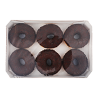 Пончик Rioba Донат з какао начинкою випечений швидкозаморожений 6 х 70 г