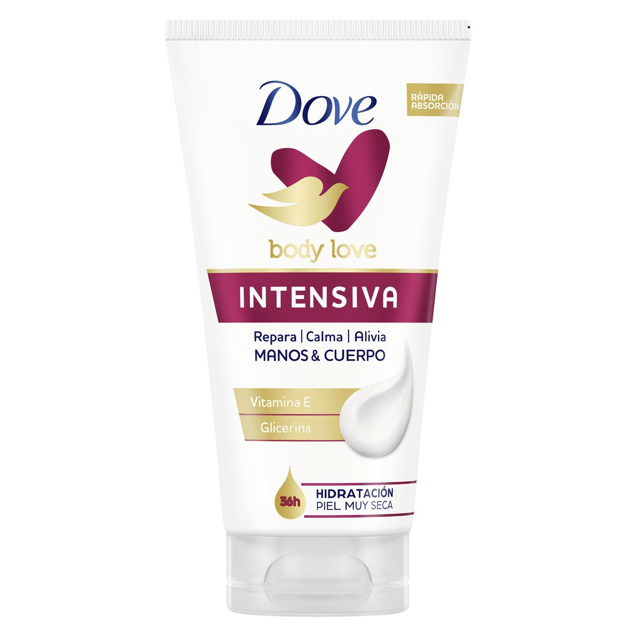Dove Крем д/рук та тіла Body love Інтенсивний догляд 0,075л