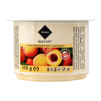 Йогурт Rioba Персик з наповнювачем 1.5% 115г
