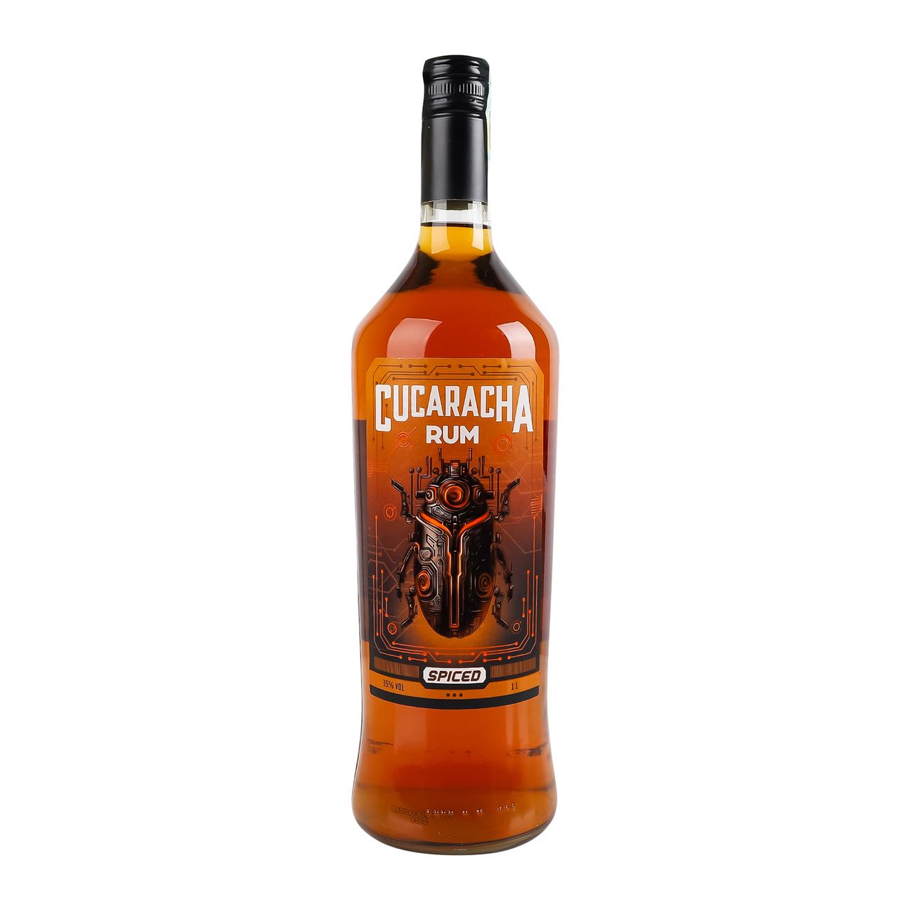 Cucaracha Напій алкогольний Rum Spiced Голд основ ром 35% 1л
