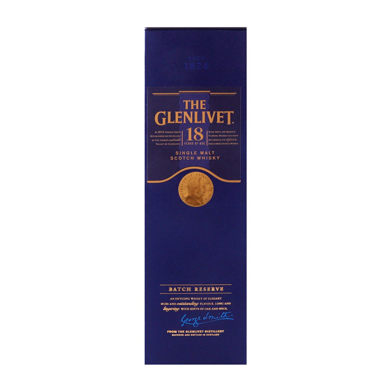 The Glenlivet Віскі 18YO шотландське односолодове 40% 0,7л