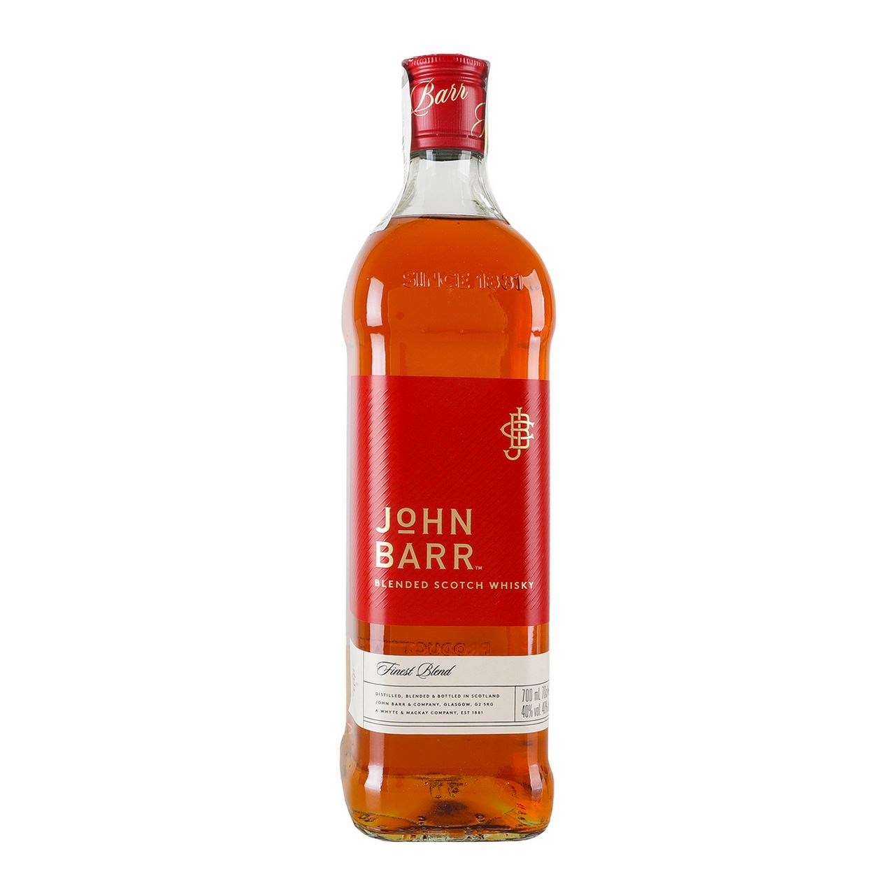John Barr Віскі Finest blend шотландське купажоване 40% 0,7л