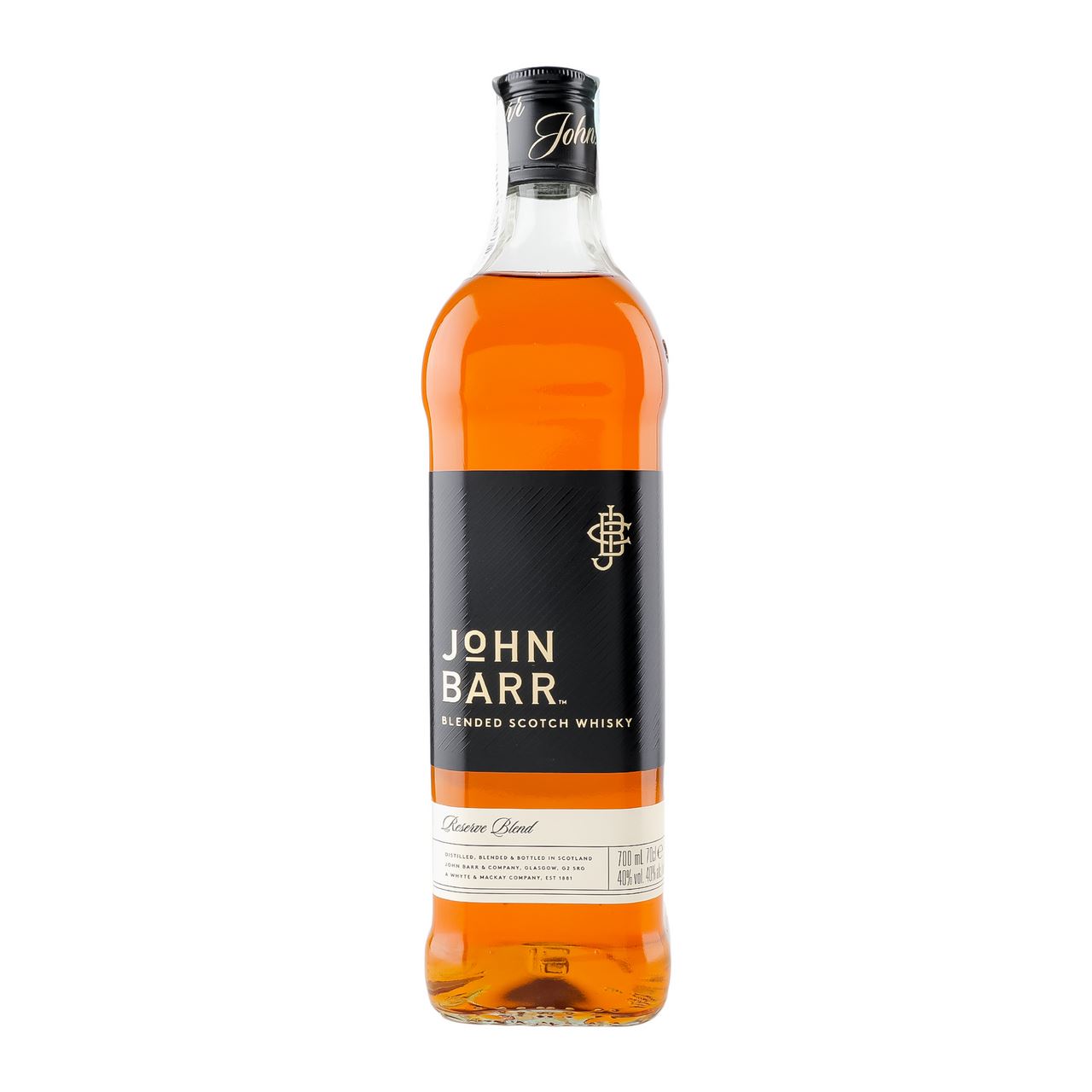 John Barr Віскі Reserve Blend шотландське купаж 40% 0,7л
