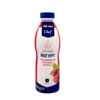 Йогурт Metro Chef Полуниця - Малина питний з наповнювачем 1,0 % 750г