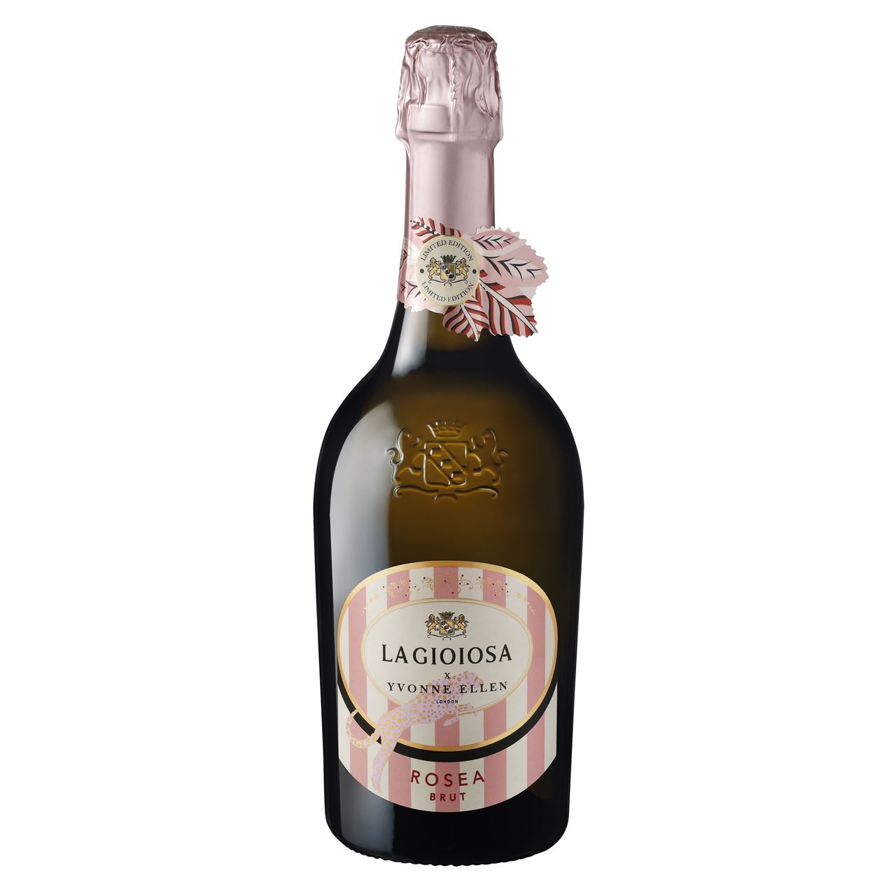 La Gioiosa Вино x Yvonne Ellen Brut Rose виноградне ігристе брют рожеве 0,75л