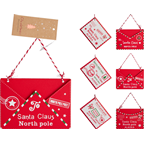 Прикраса підвісна у формі конверту 70х6х90мм