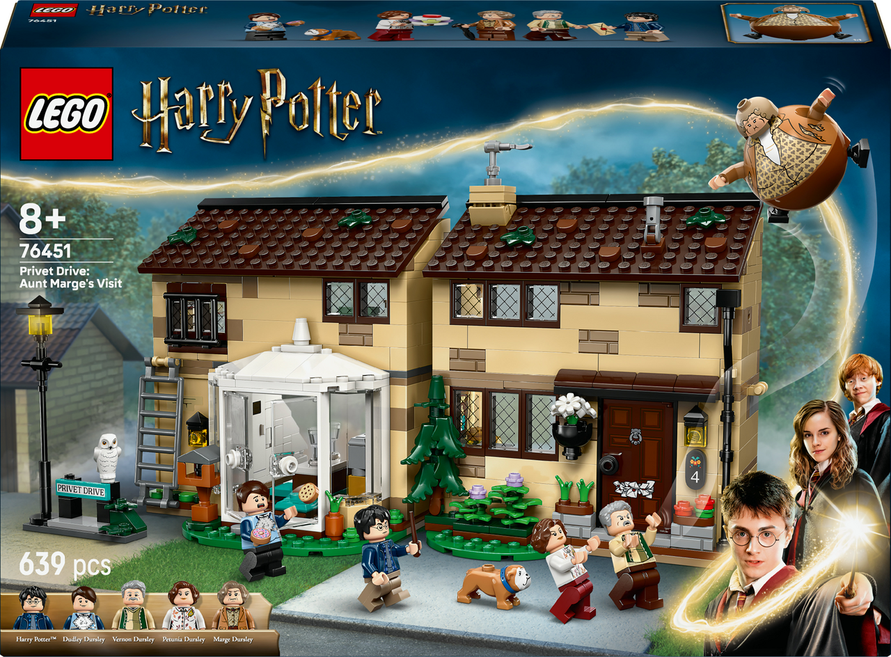 Lego Привіт-драйв Harry Potter візит тітки Мардж