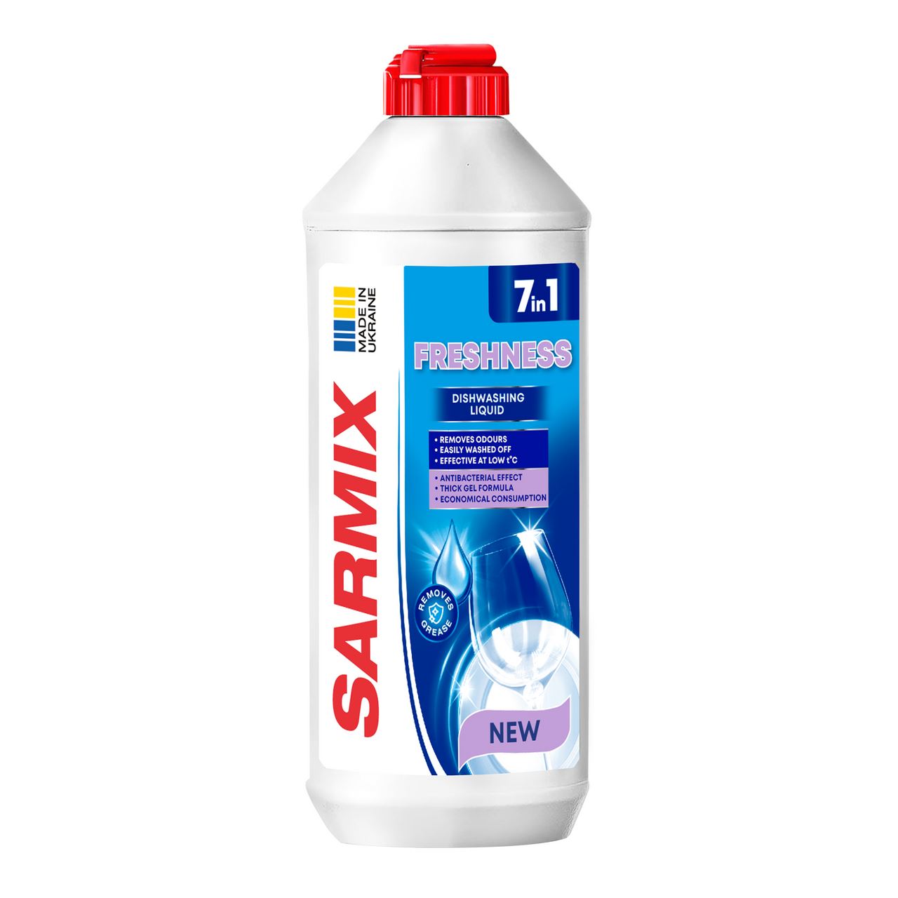 Sarmix Гель Свіжість для миття посуду 0,5л