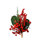 Прикраса новорічна 7х15х25см