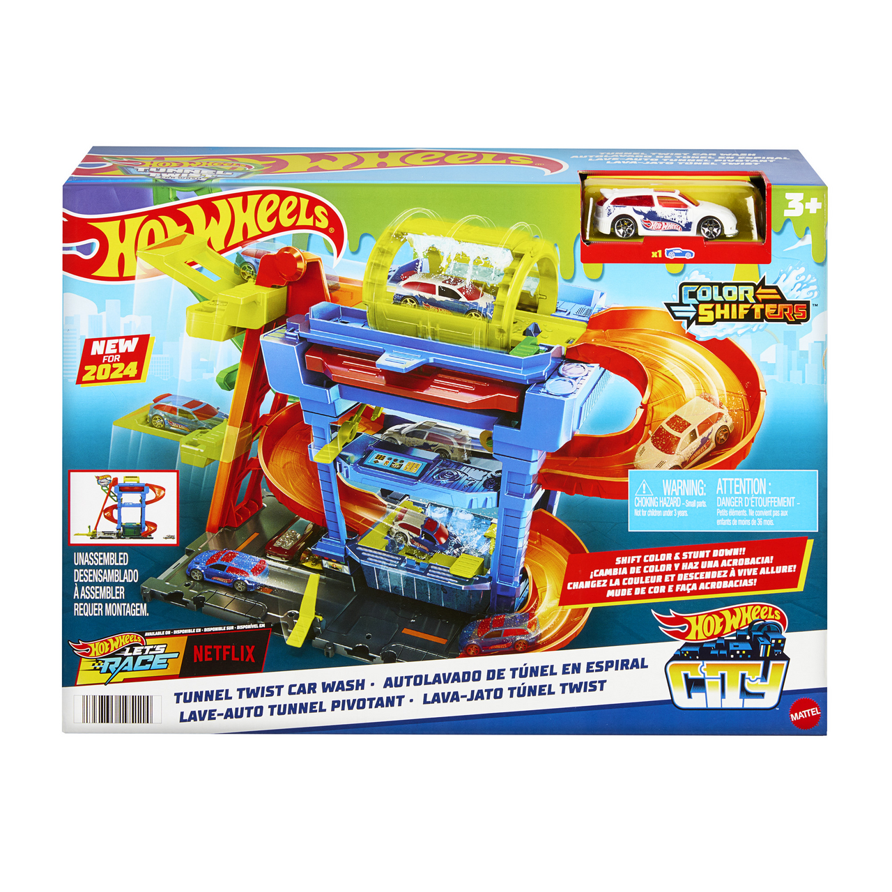 Hot Wheels Набір ігровий Автомийка Шалені віражі