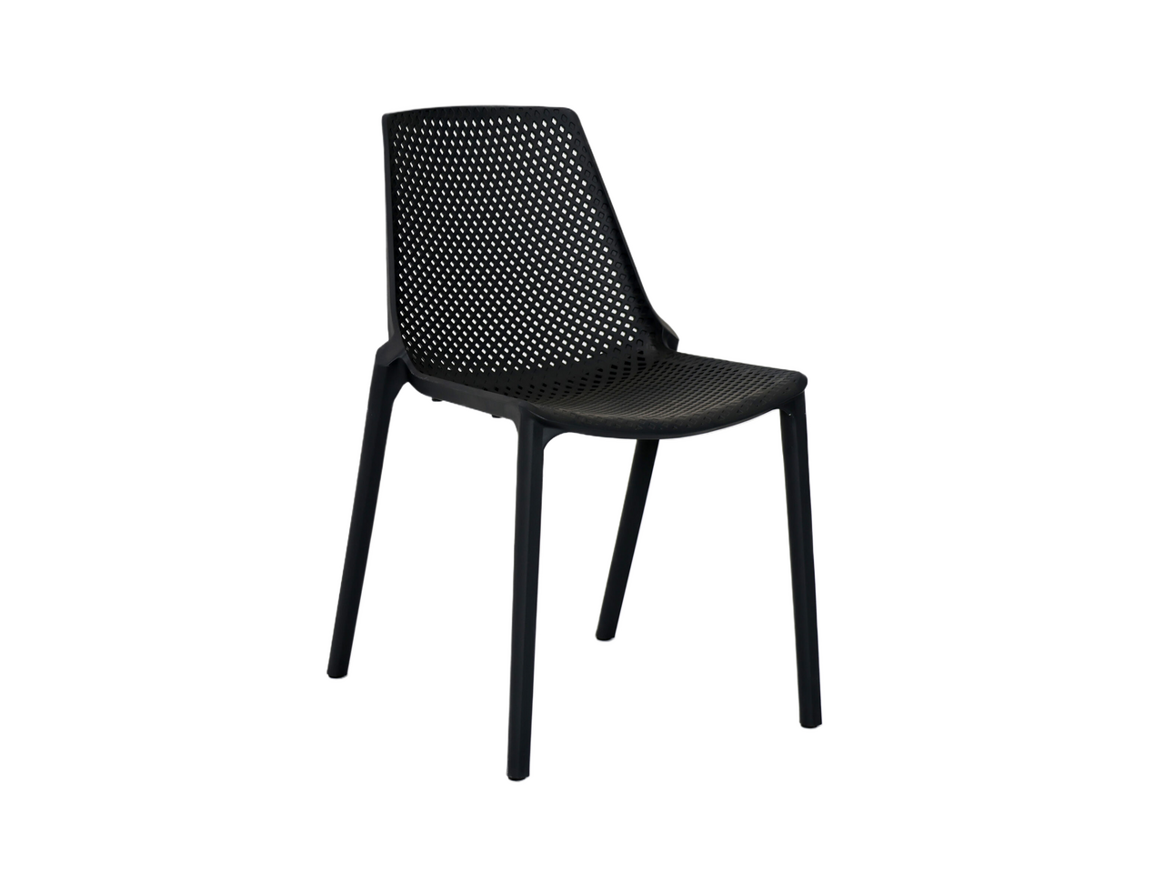 METRO PROFESSIONAL Стілець Mesh пластиковий чорний 150кг