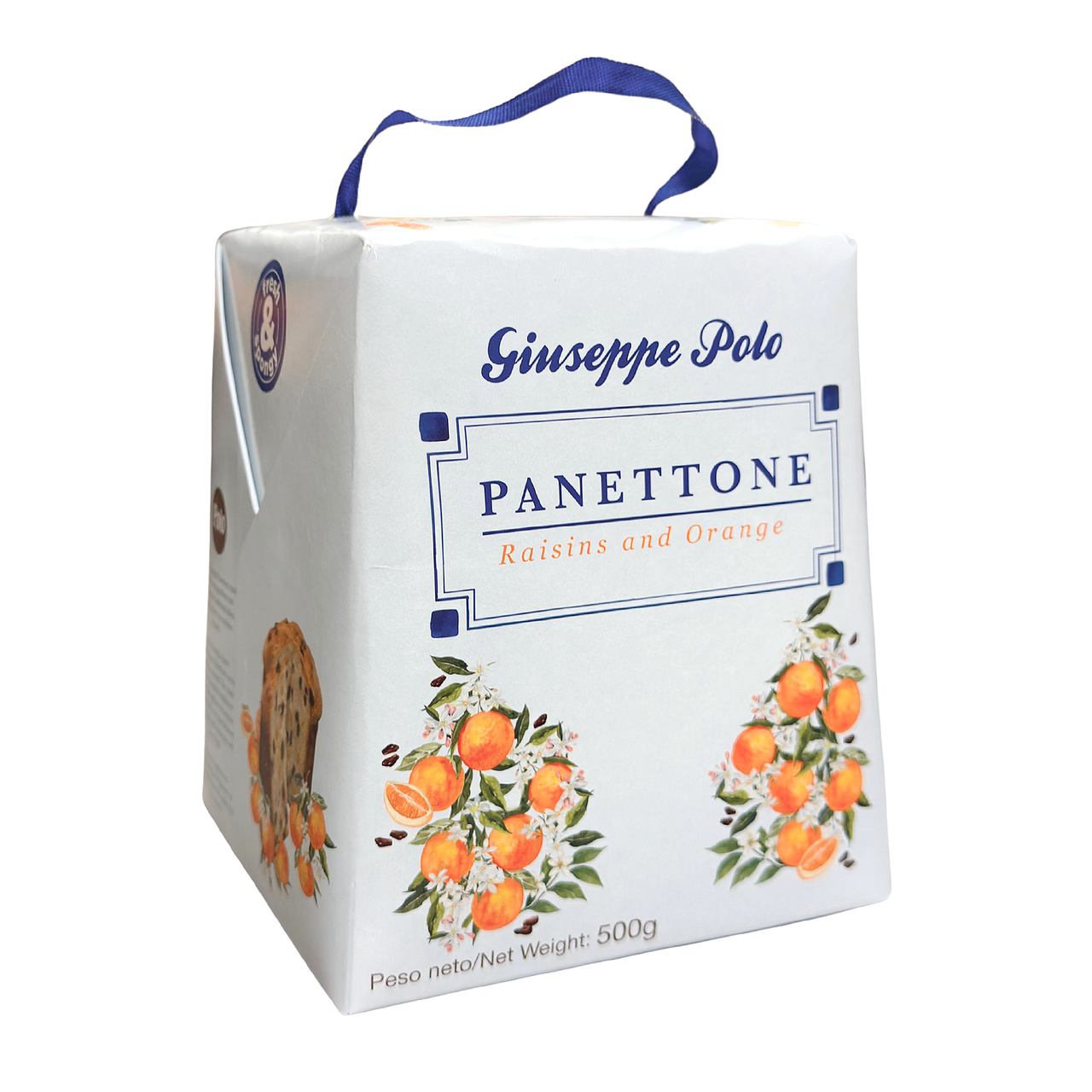 Fartons Polo Панеттон з родзинками та апельсином 500г
