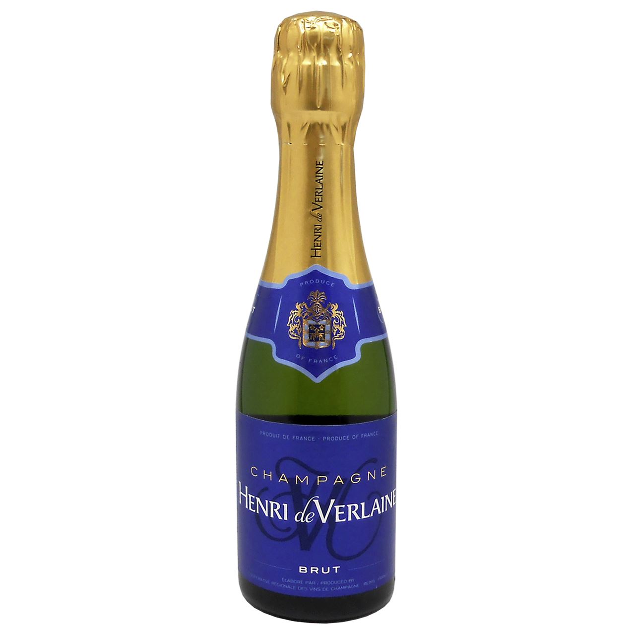Henri Verlaine Вино Brut шампанське брют біле 0,2л