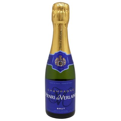 Henri De Verlaine Вино Brut шампанське брют біле 0,2л