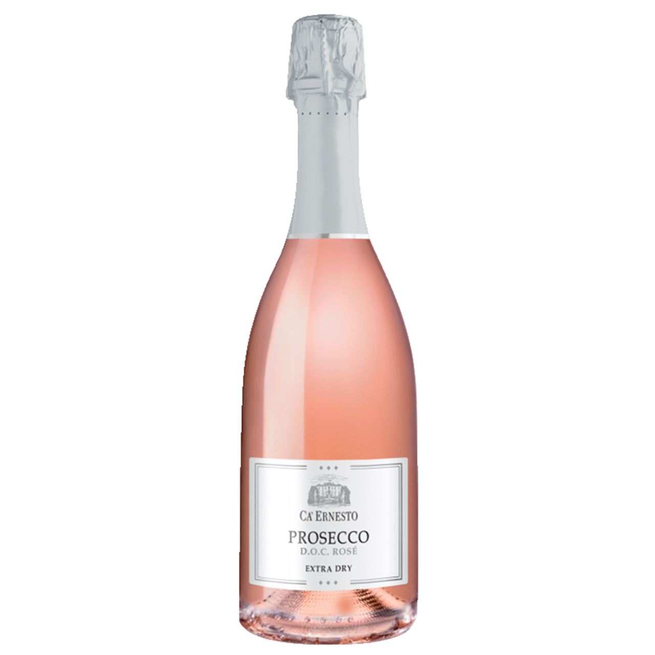 Ca' ernesto Вино Prosecco Doc Rose Extra Dry Millesimato ігристе екстра сухе рожеве 0,75л