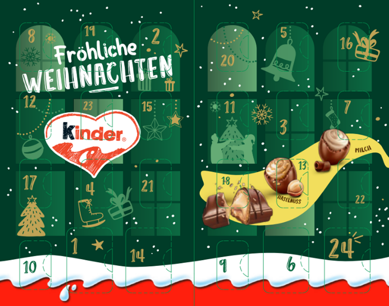 Kinder Адвент календар Tisch 121г
