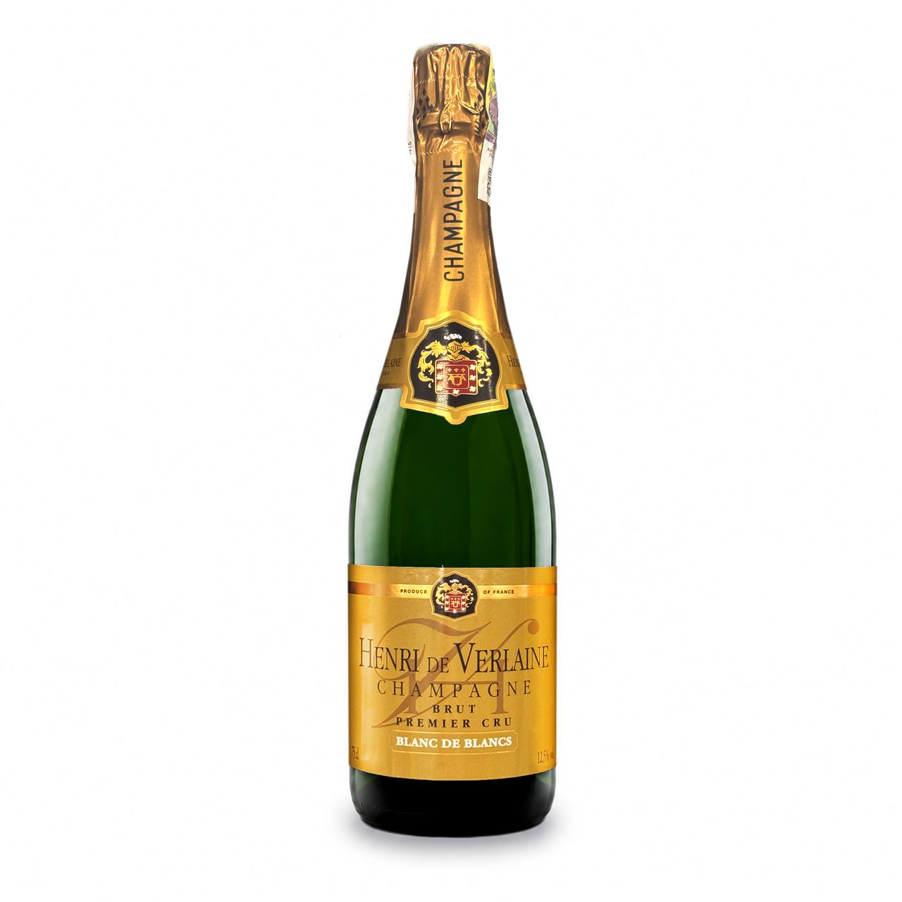 Henri De Verlaine Brut Premier Cru Вино виноградне натуральне шампанське брют біле 0,75л