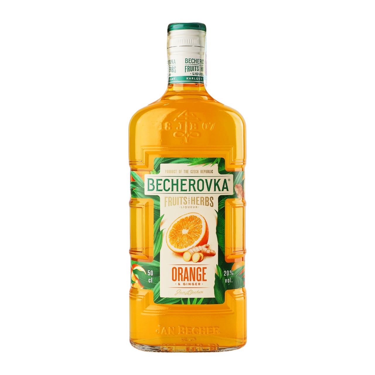 Becherovka Лікер Апельсин-імбир 20% 0,5л