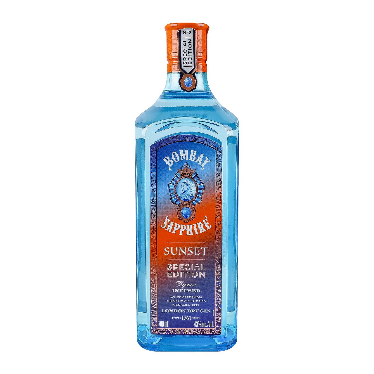 BOMBAY SAPPHIRE Sunset Special edition Джин 43% 0,7л