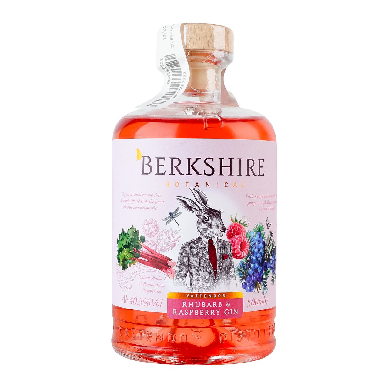 Ish Джин Berkshire Botanical Ревінь-малина 40,3% 0,5л