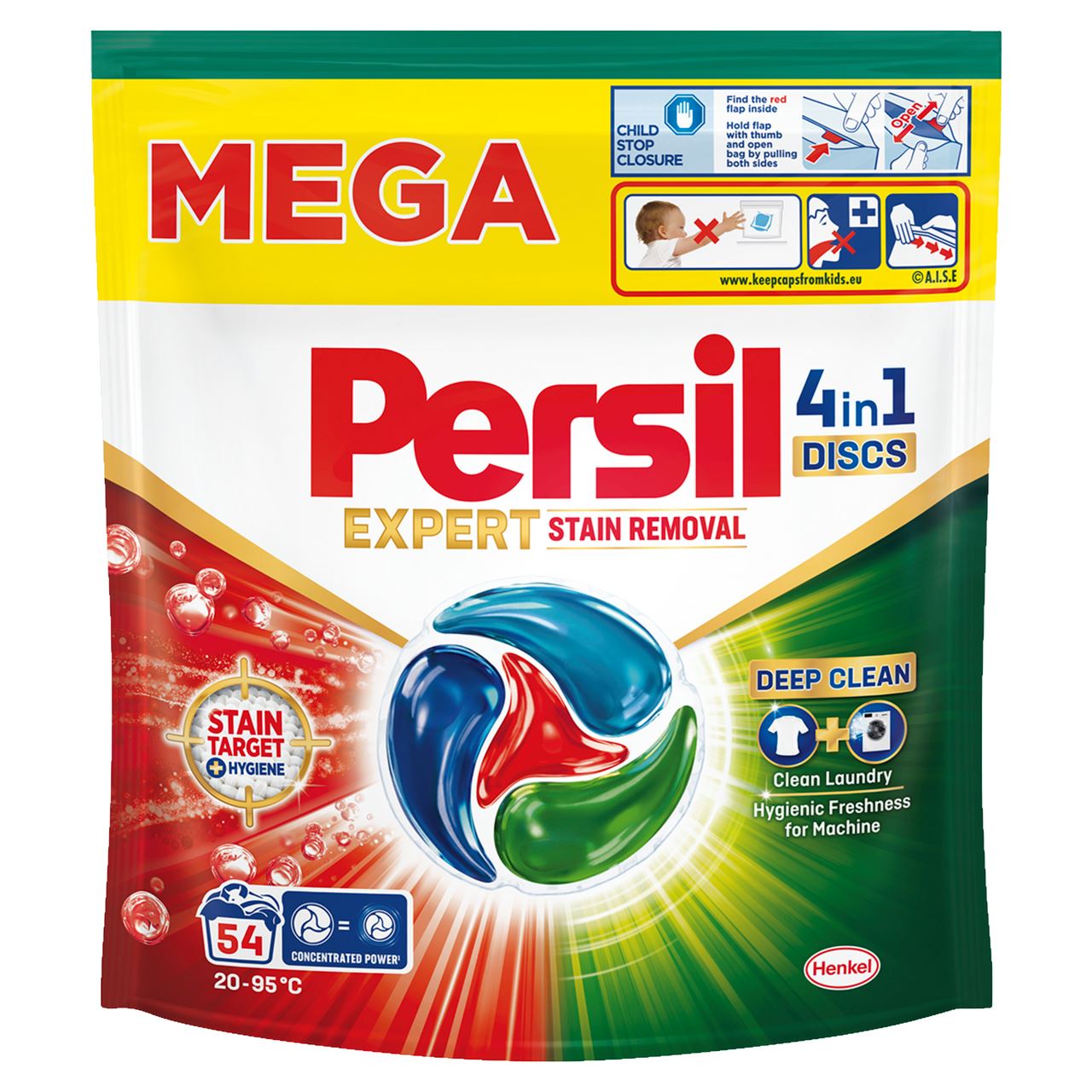 Persil Диски Видалення плям 54 циклів прання