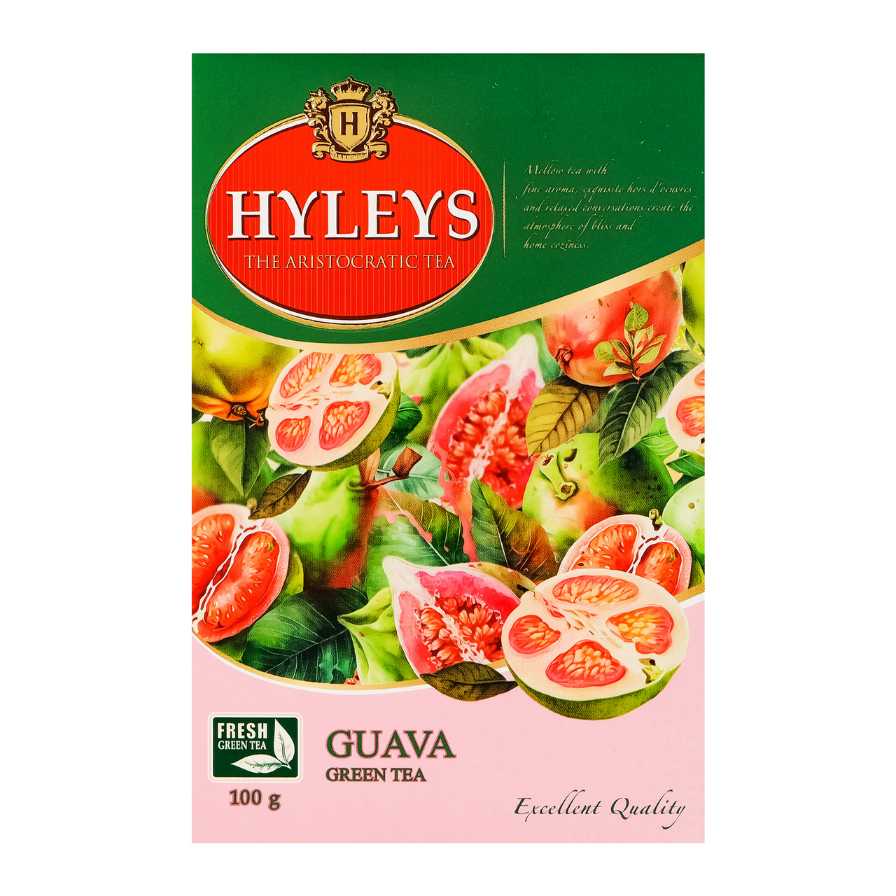 Hyleys Чай Гуава зелений крупнолистовий 100г