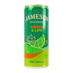 Jameson Напій слабоалкогольний Ginger&Lime газований 5% 0,25л