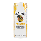 Malibu Напій слабоалкогольний Pineapple газований 5% 0,25л