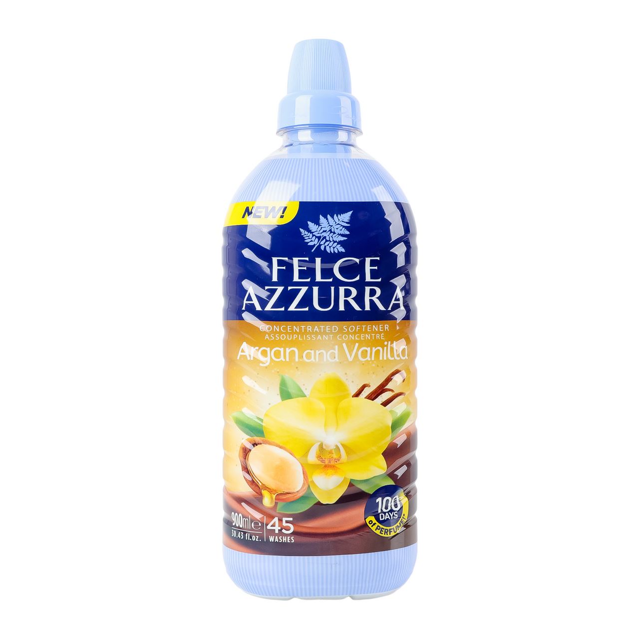 Felce Azzurra Пом'якшувач для тканин Argan and vanilla 0,9л