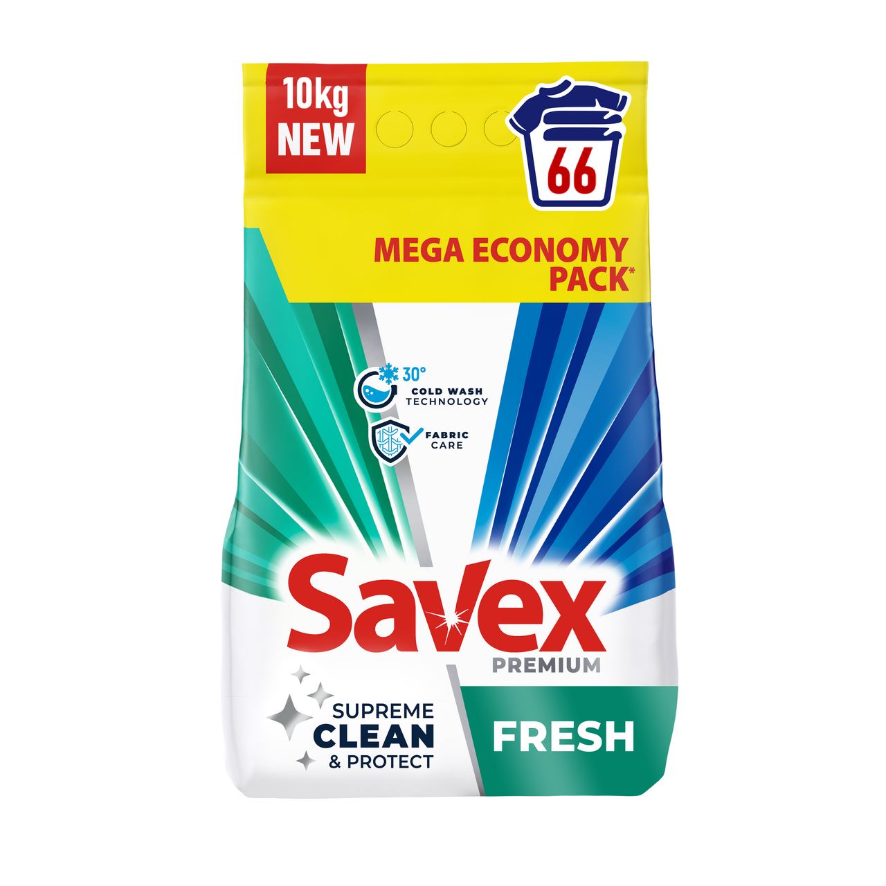 Savex Порошок Premium Fresh пральний 10кг