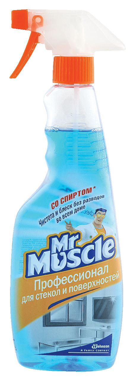 MR MUSCLE Д/СКЛА СИНІЙ 500МЛ