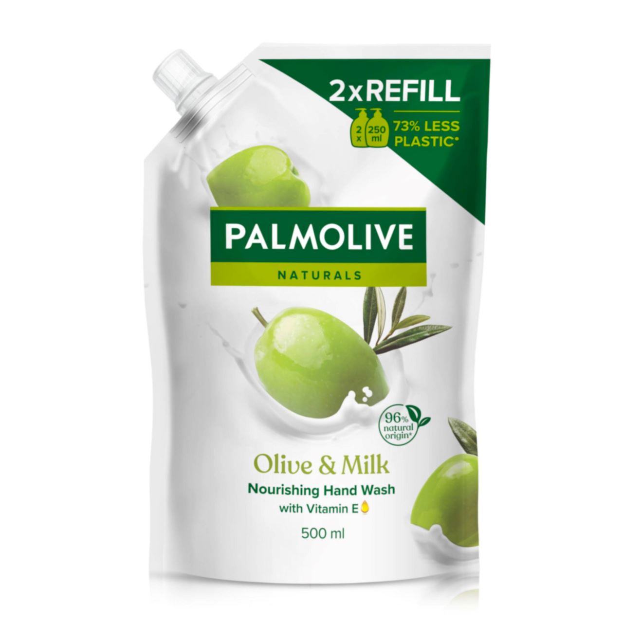 Palmolive Мило Naturals Молочко та Оливка рідке для рук 0.5л