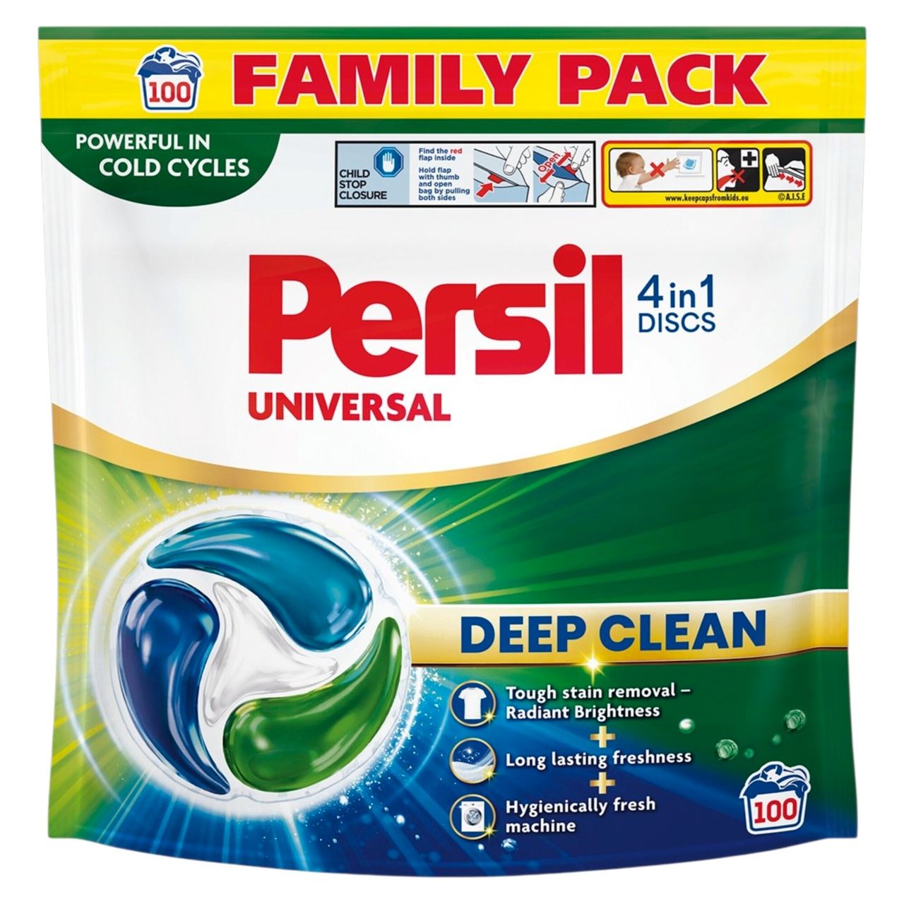 Persil Диски 100 циклів прання
