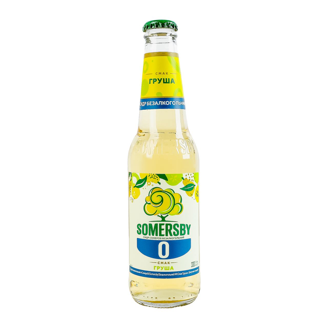 Somersby Сидр Груша безалкогольний 0% 0,33л