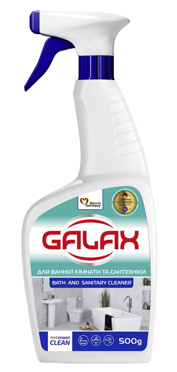 Galax Засіб для миття ванної кімнати та сантехніки 500 г