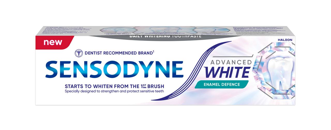 Sensodyne Паста зубна Вдосконалене вибілювання Захист емалі з фтором 0,075л