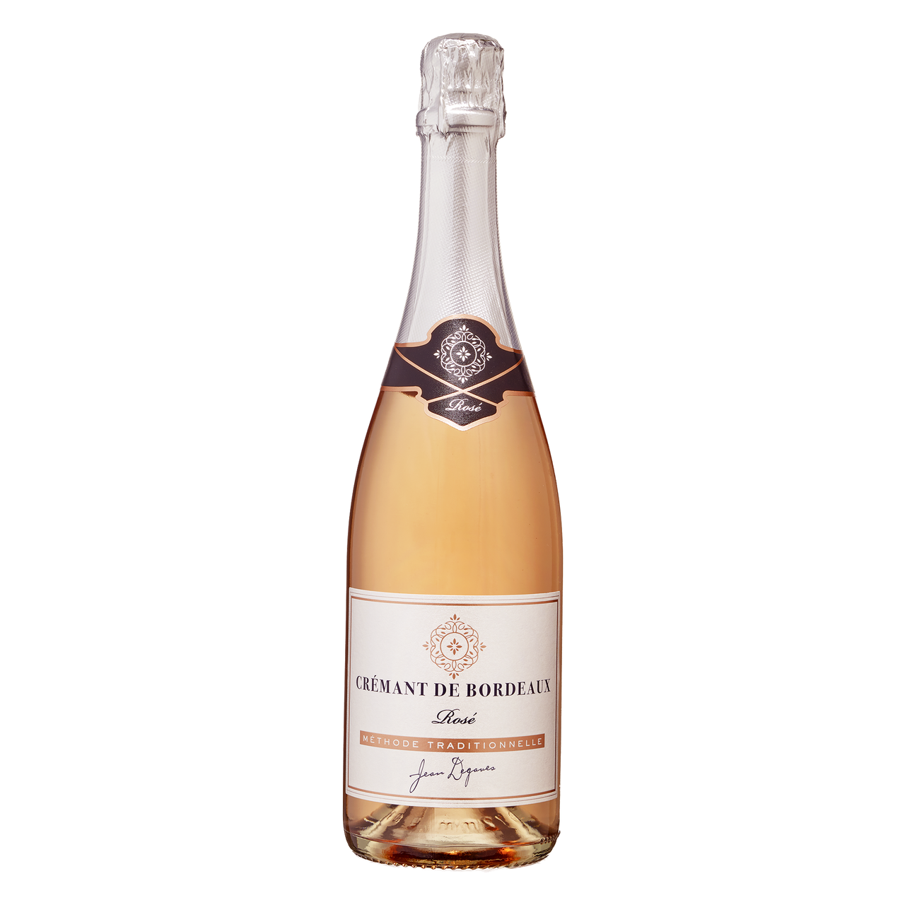 Jean Degaves Crémant de Bordeaux Brut Rosé AOP Вино ігристе рожеве брют 0,75л