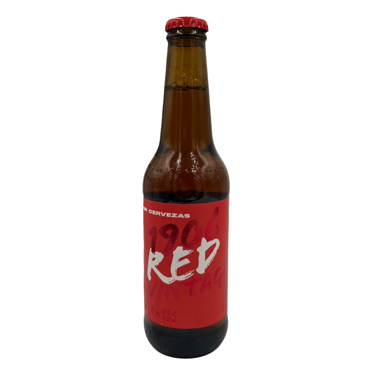 Estrella Galicia Пиво 1906 Red vintage пастеризоване 8% 0,33л