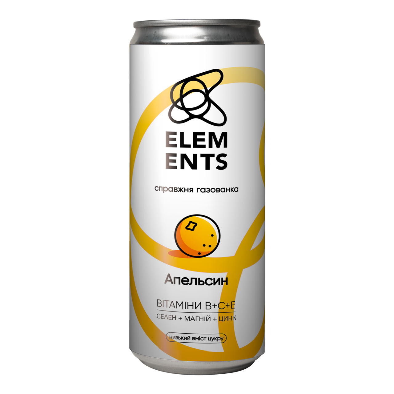 Elements Напій з вітамінами апельсин 0,33л
