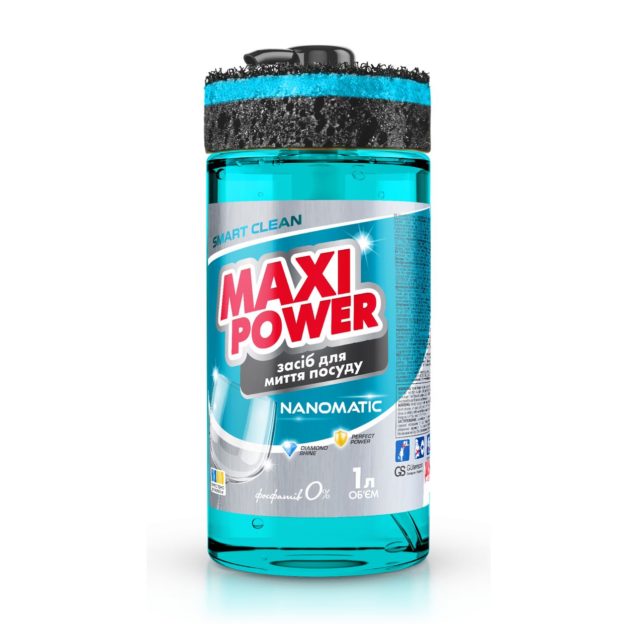 Maxi Power Nanomatic Засіб для миття посуду 1л